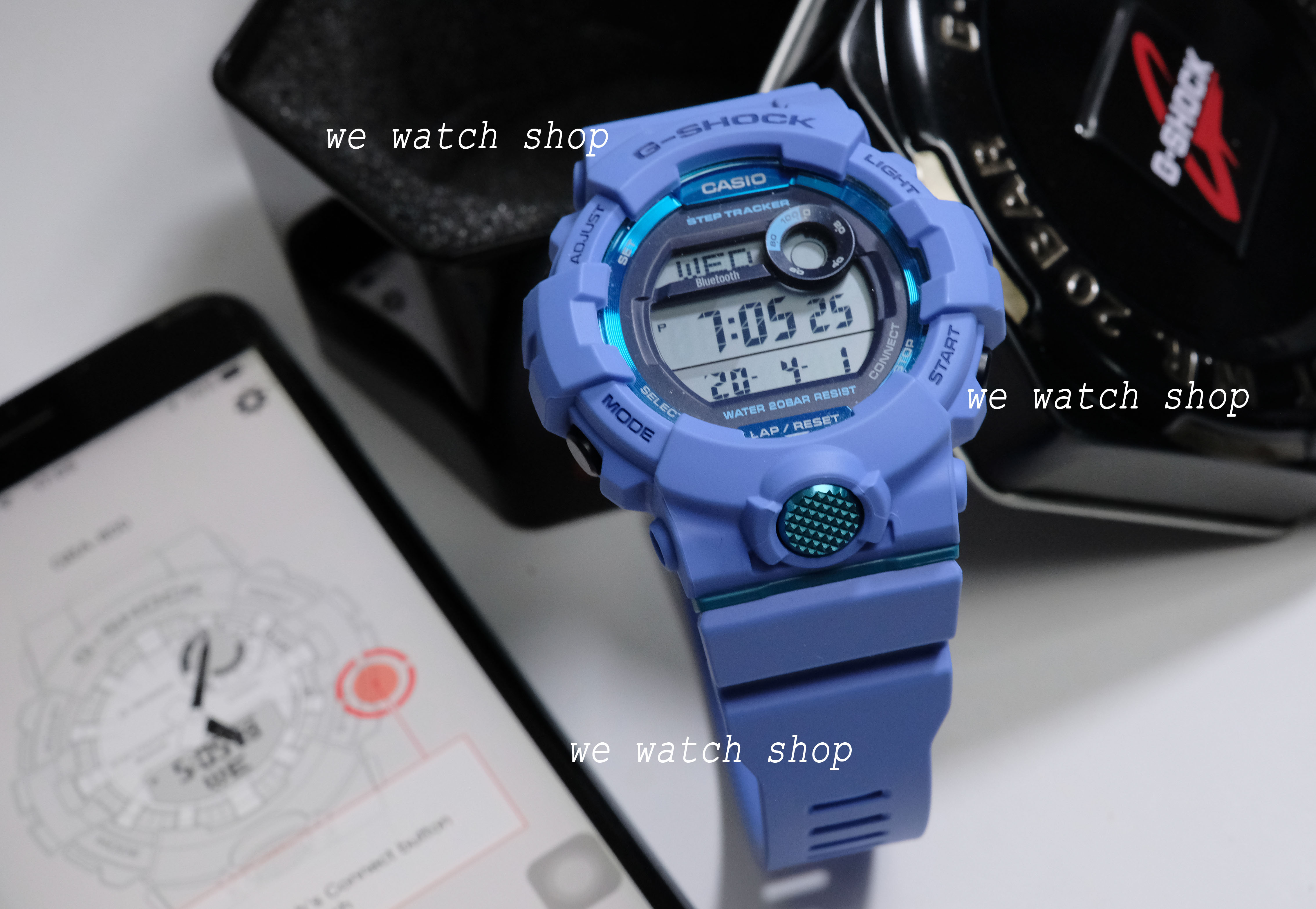 CASIO G-SHOCK รุ่น GBD-800-2DR สีฟ้า สินค้าใหม่ ของแท้ รับประกันศูนย์ CMG