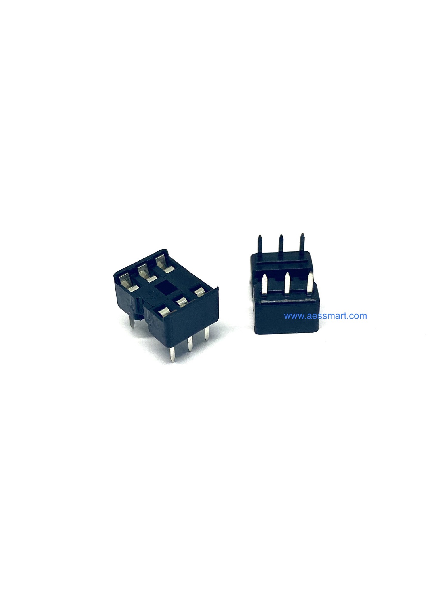 ISS06T103 : IC Socket DIP 6 pins
