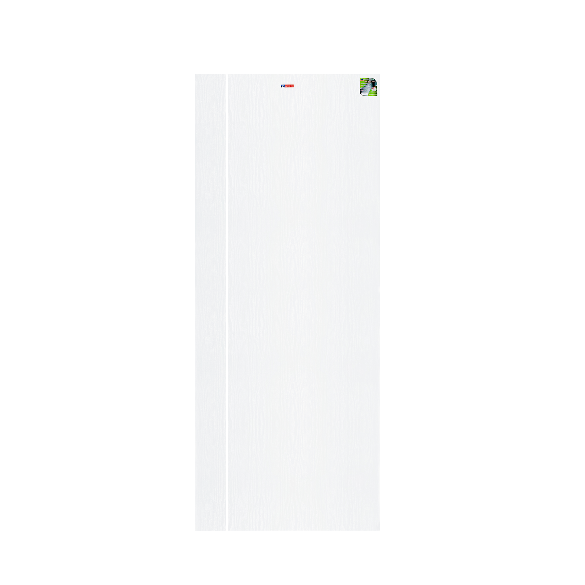 MP11 ประตู UPVC เซาะร่อง สีขาว