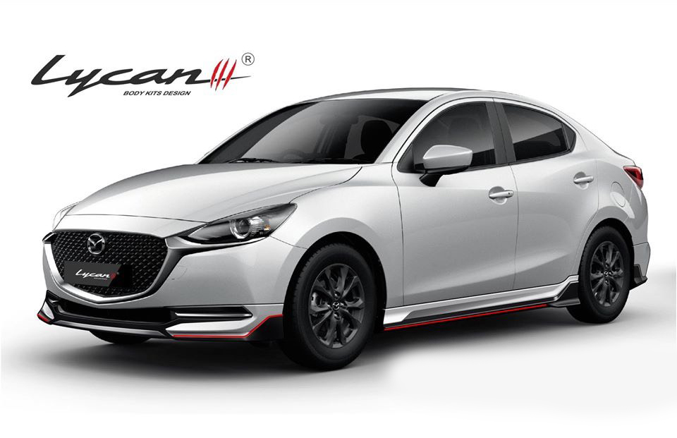 ชุดแต่งรอบคัน LYCAN MAZDA 2 2020 (4 ประตู)