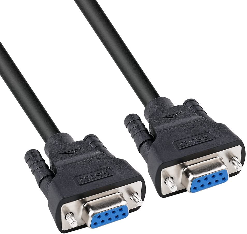 สาย console cable db9 f-f db9 1.8m for 1401-00rn000 router and switch ( มี 6 เส้น )