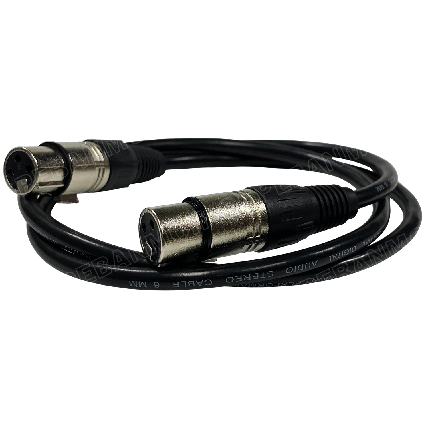 [ 1 เส้น ] SSF-XLR-FF สายสัญญาณ XLR เมีย ออก XLR เมีย สายสัญญาณ XLR Male to XLR Male Cable TRS to แคนนอน สาย STEREO แคนนอน สายไมค์สเตอริโอ สายแจ็คไมค์สเตอริโอ สายสัญญาณสำเร็จรูป Shield Stereo Cable ลวด CCAM แจ็คแคนนอน XLR Canon