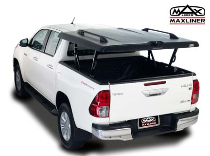S2 180° สีดำลายหนัง 4 ประตู Toyota Revo ปี2015+Rack