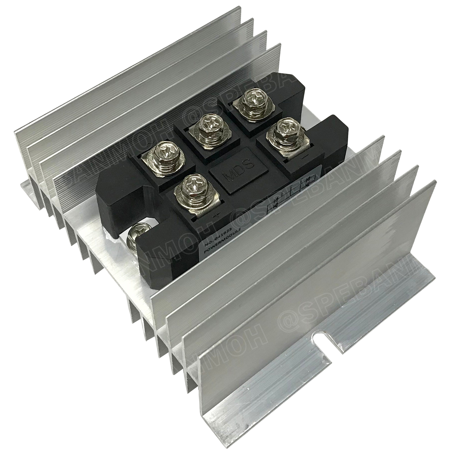 [ 1 ชิ้น ] MDS Three phase full bridge rectifier ไดโอดบริด 3เฟส แปลงไฟ AC TO DC Diode Bridge 1600V POWER Diode อุปกรณ์แปลงไฟจาก AC เป็นไฟ DC MDS 60A 100A 150A 250A 1600V 3เฟส 380V