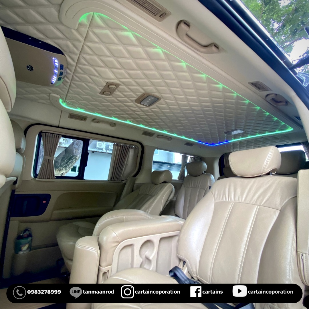 บุหนังหลังคาพร้อมรางไฟ (LED Neon Flex)ควบคุมระบบได้ในแอพพลิเคชั่นมือถือ