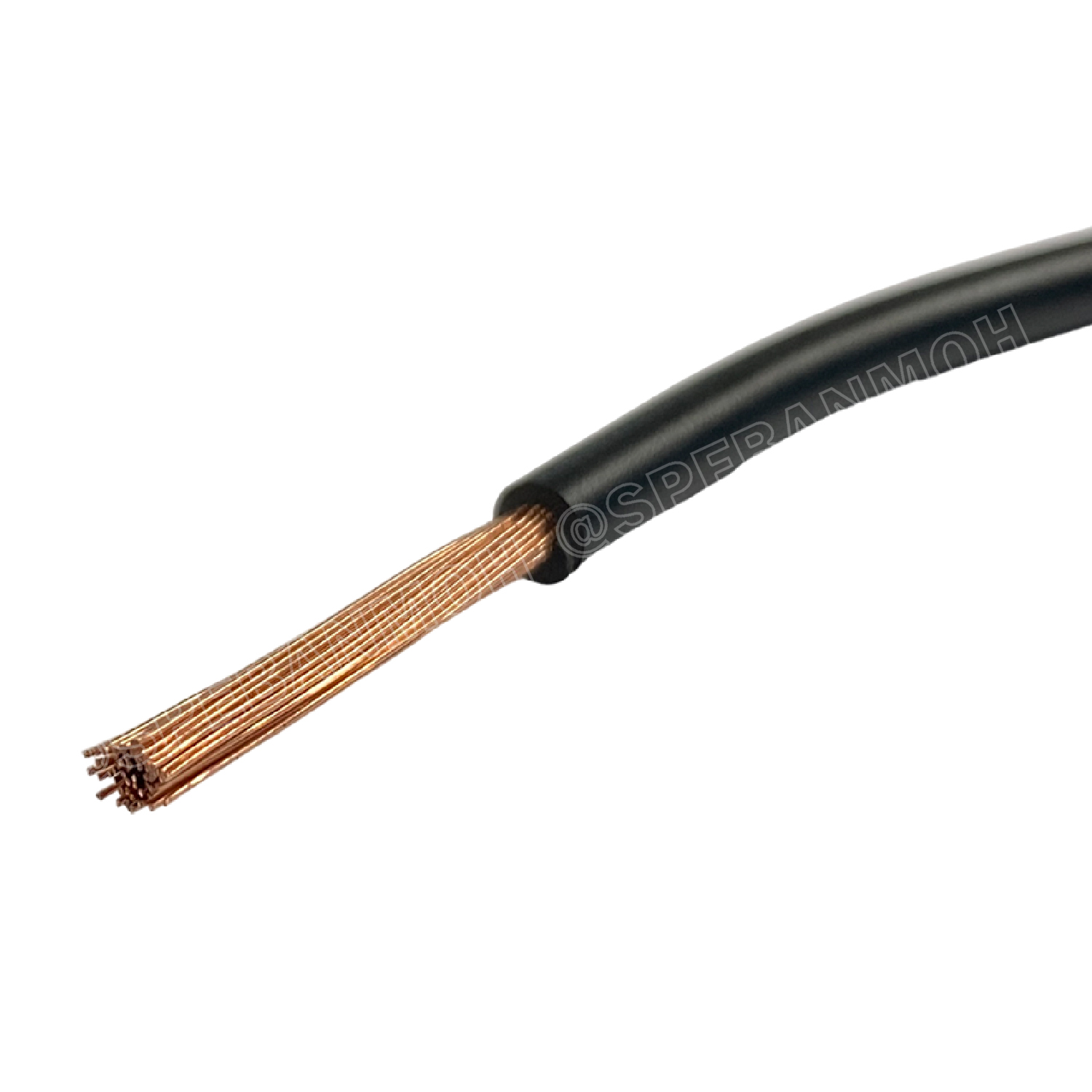 [ 100 เมตร ] S-SUPER VSF 1x4.0 sq.mm สีดำ Black ขนาด 4.0 sq.mm. สายไฟ่อ่อน วายริ่งตู้คอนโทรล วีเอสเอฟ สายไฟเดี่ยวแกนฝอย สายไฟ สายไฟอ่อน สายไฟอ่อนแกนฝอย สายอ่อน IEC02 450/750V VSF Flexible Cable VSF มาตรฐาน มอก TIS 11 สายอ่อน Flexible Cable สายคอนโทรล THW(