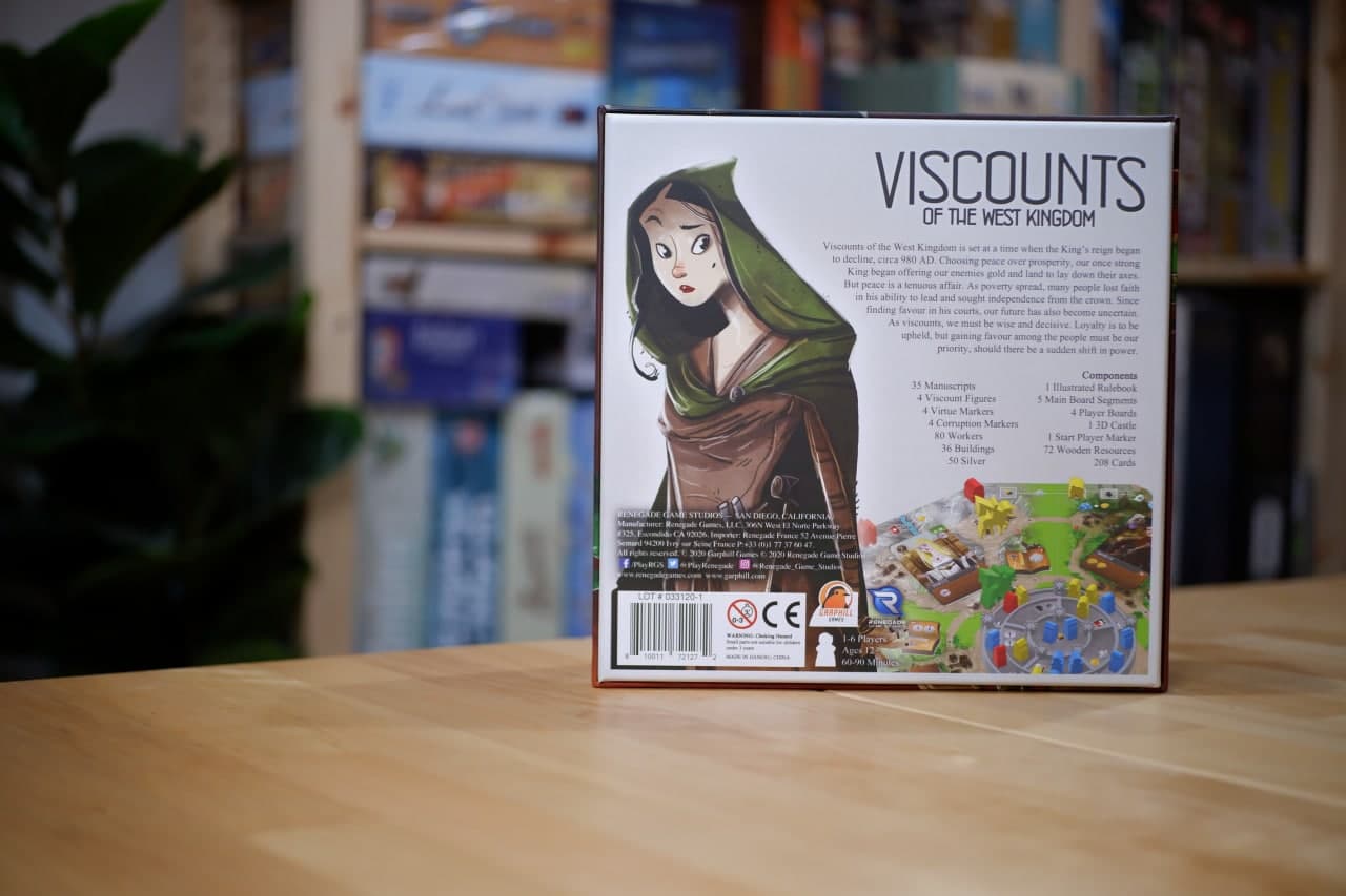 Viscounts of the West Kingdom บอร์ดเกมของแท้