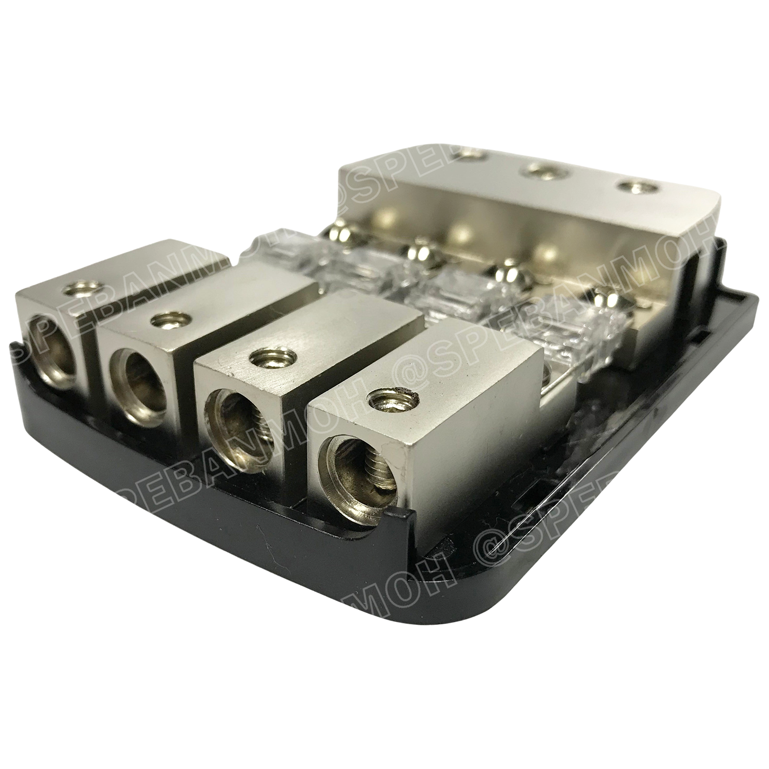 WM-893 กระบอกฟิวส์รถยนต์ Wireman เข้า 1 ออก 4 Wireman Auto Fuse WM893 ฟิวส์รถยนต์ เครื่องเสียงรถยนต์ กระบอก กระบอกฟิวส์รถยนต์ กระบอกฟิวส์เครื่องเสียง กระบอกฟิวส์ รถยนต์ WIREMAN ฟิวเพาเวอร์เสียงกลาง ฟิวส์ซับบ๊อก ฟิวส์เครื่องเสียง ฟิวส์รถยนต์