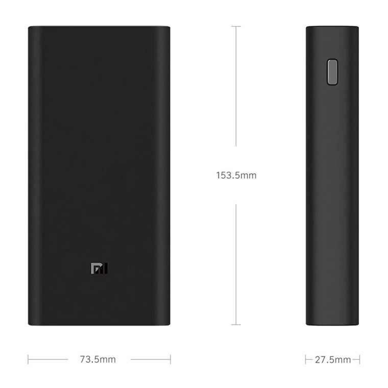 แบตเตอรี่สำรอง Xiaomi 20000mAh Power Bank 3 Pro-22234 ประกันศูนย์ไทย