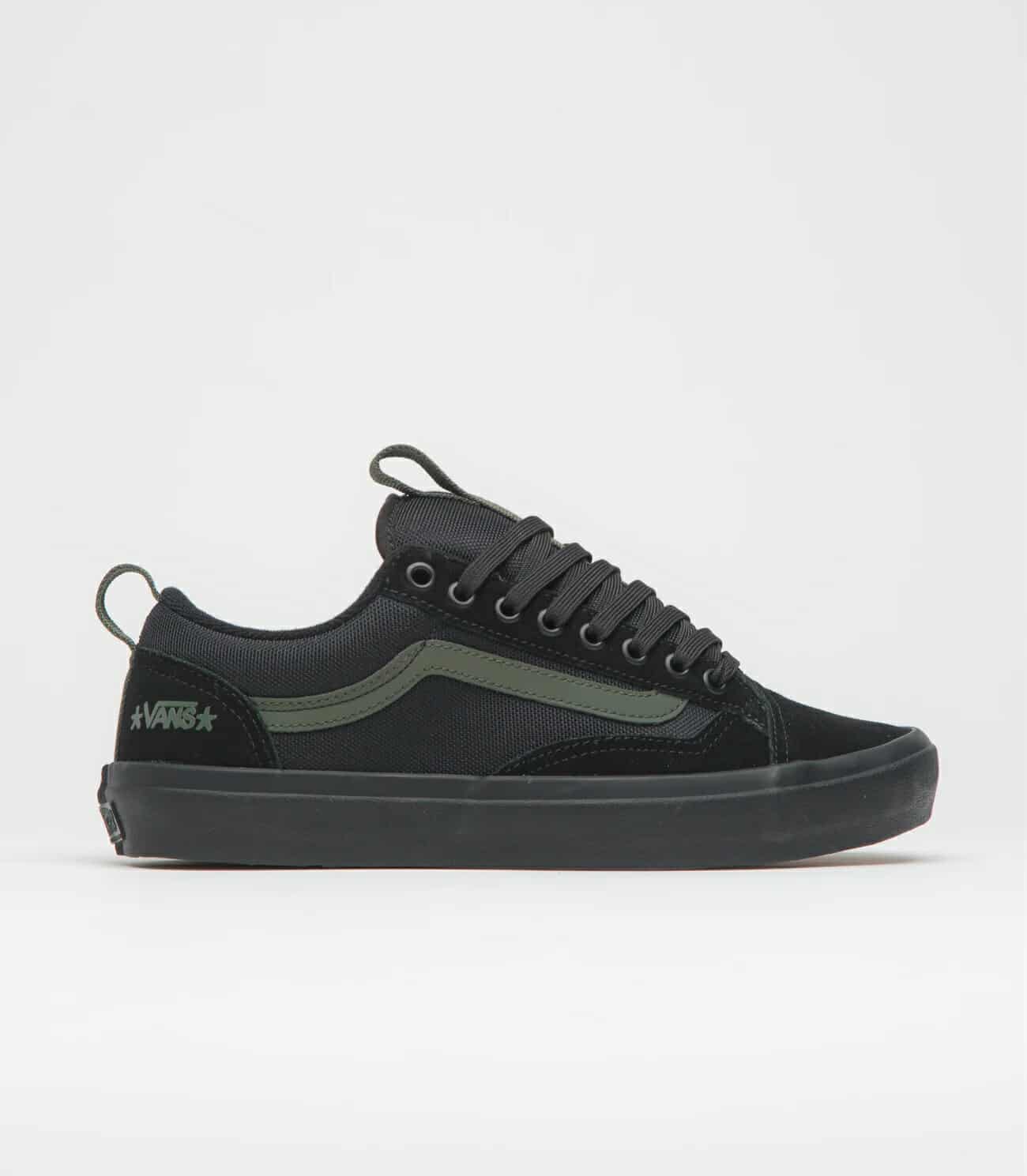 Vans Skate Old Skool 36+ Atiba Black/Dark Green