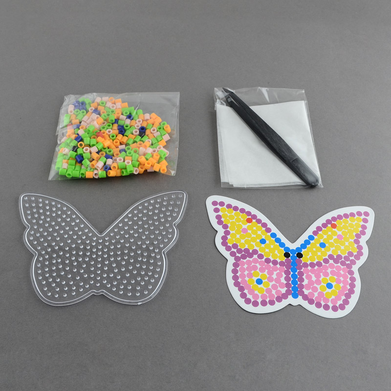 ชุด Do It Yourself อุปกรณ์ครบเซตสำหรับทำลูกปัดรีดร้อน Fuse Beads