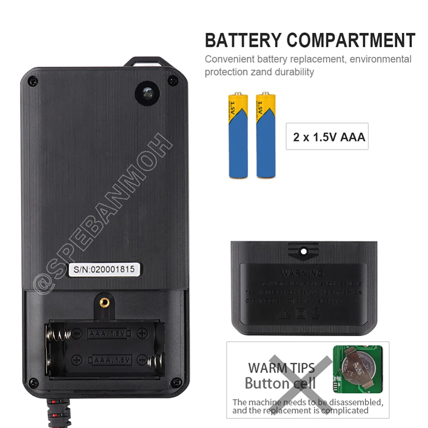 [ 1เครื่อง ] ET8138 มัลติมิเตอร์ WinAPEX ET Series Digital Multimeter ระบบออโต้ ดิจิตอลมัลติมิเตอร์ แสดงผลหน้าจอสี วัด Hz เปลี่ยนฟังก์ชั่นโดนการแตะสัมผัส Auto range ระบบสัมผัส มีไฟ LED ระบบ Touch Screen ช่วงระบุการวัดอัตโนมัติ