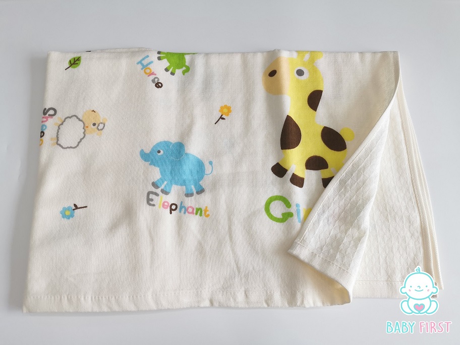 ผ้าเช็ดตัวสาลูญี่ปุ่นทอเนื้อรังผึ้ง 24*48นิ้ว