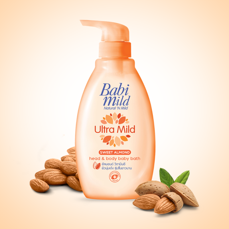 Baby Mild เบบี้มายด์ อัลตร้ามายด์ สบู่เด็ก สำหรับอาบและสระผม ขนาด 200 / 400 ml.