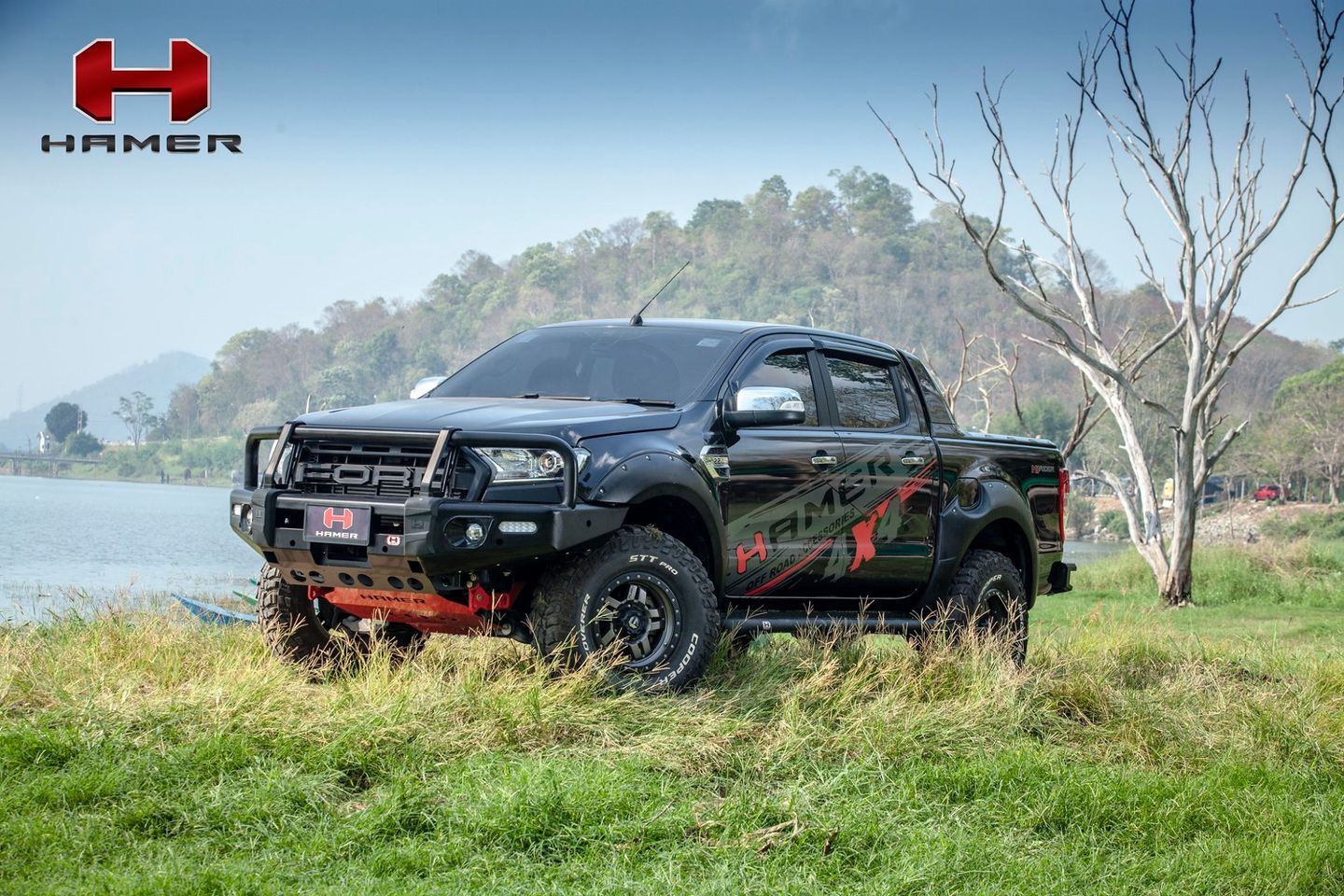 กันชนหน้า HAMER รุ่น ROYAL SERIES BULL BAR Ford Ranger 2015-2021