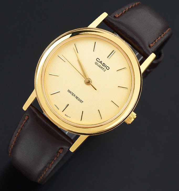 CASIO Standard รุ่น MTP-1095Q-9A & LTP-1095Q-9A สีน้ำตาล สินค้าของเเท้