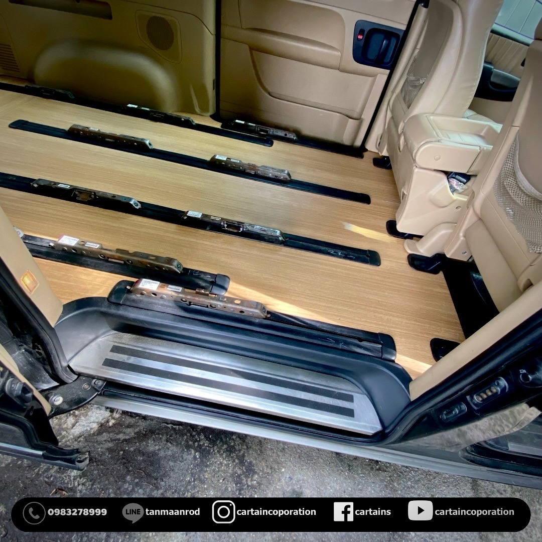 ปูพื้นลามิเนตลายไม้โอ๊ค Hyundai h1