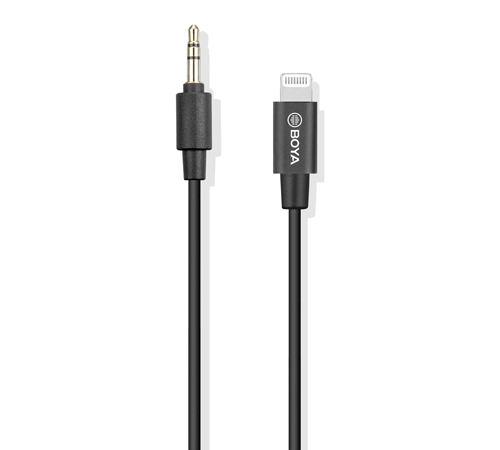 BOYA BY-M2 Lavalier Mic Lightning Port for ios Devices Phone รับประกันสินค้า 2 ปี
