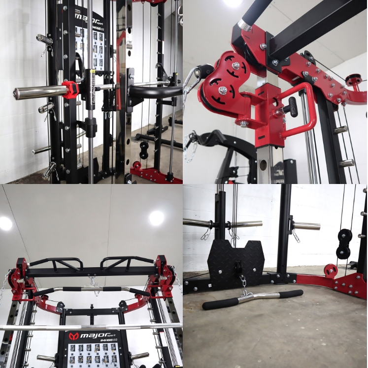 สมิทแมชชีนimagg95 Smith Machine Monster imagg95 plateload ม้า204+แผ่นหุ้มยาง