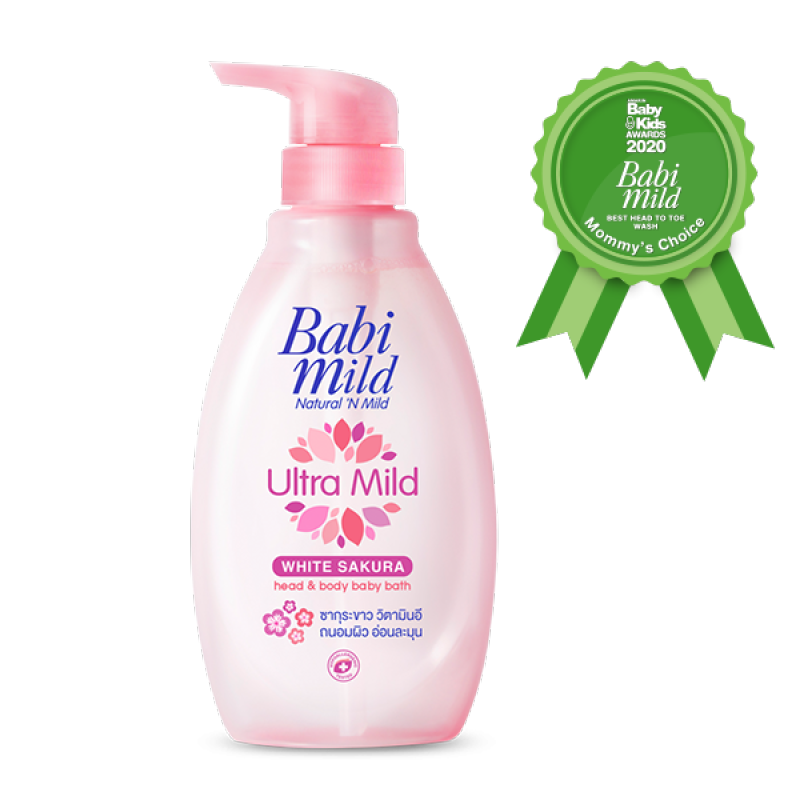 Baby Mild เบบี้มายด์ อัลตร้ามายด์ สบู่เด็ก สำหรับอาบและสระผม ขนาด 200 / 400 ml.