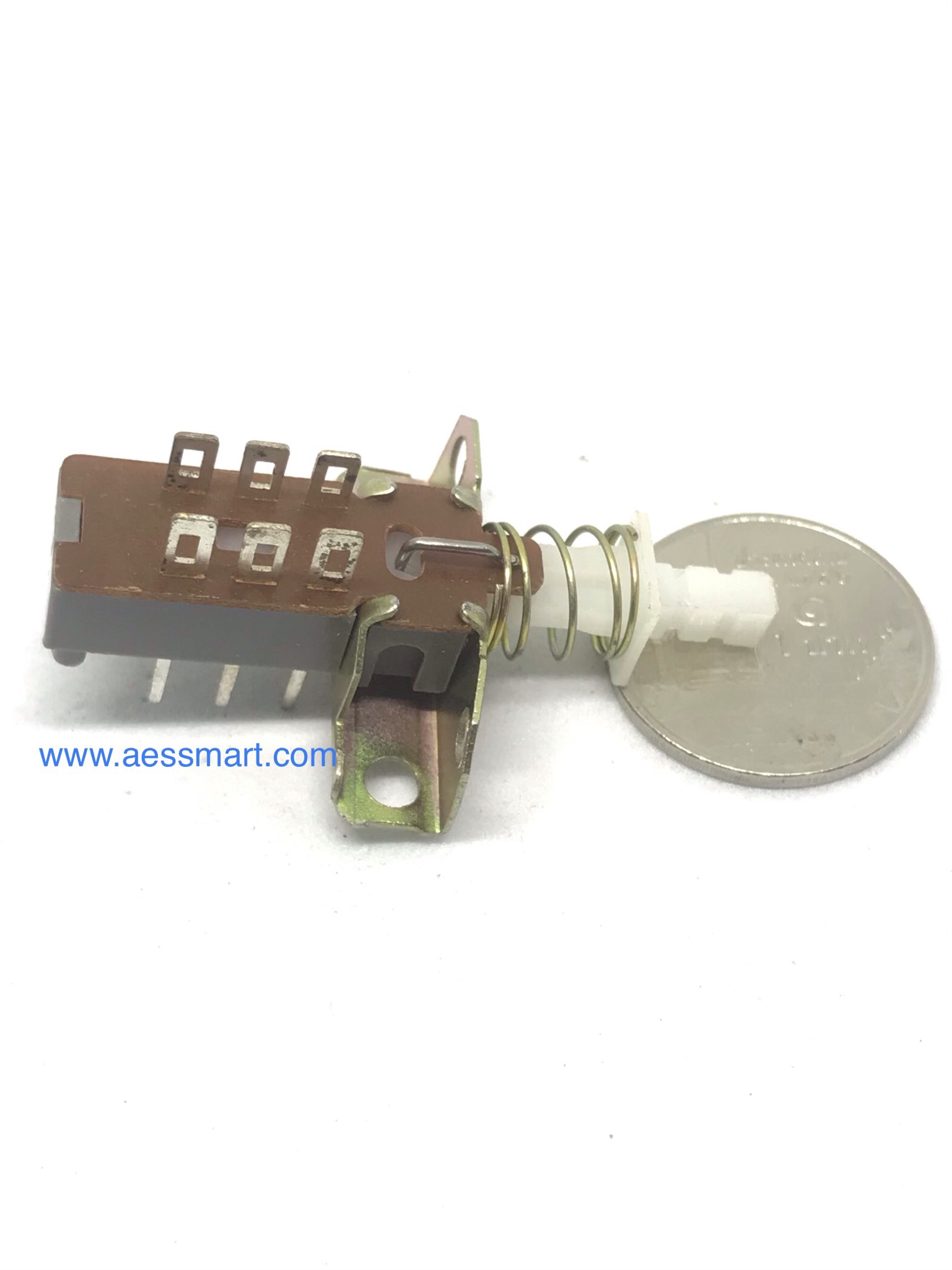 PB22H01 : PushButton Switch 1A/25VDC สวิตซ์กดติดกดดับ 6 ขา