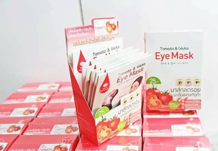 มาส์กตา มะเชือเทศ Tomato & Gluta Eye Mask