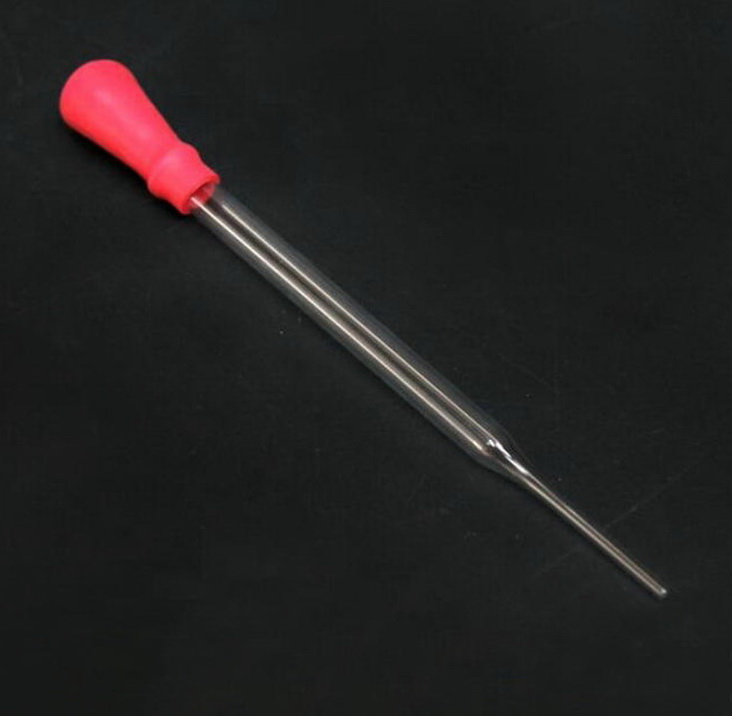 หลอดหยดแก้วพร้อมจุกยางขนาด 10 ml.