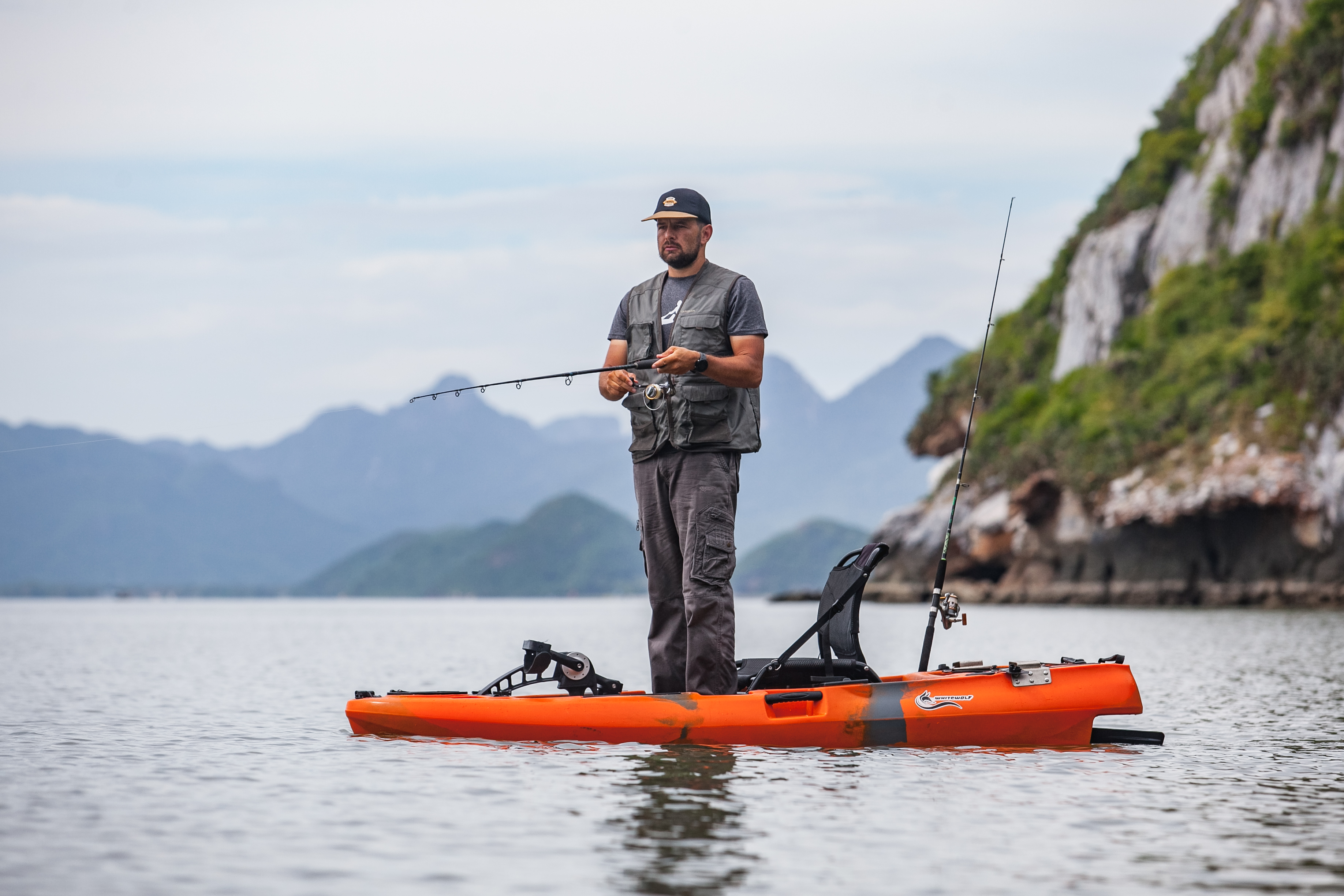 เรือคายัคเท้าปั่นรุ่นแมนต้า 1 / Manta I