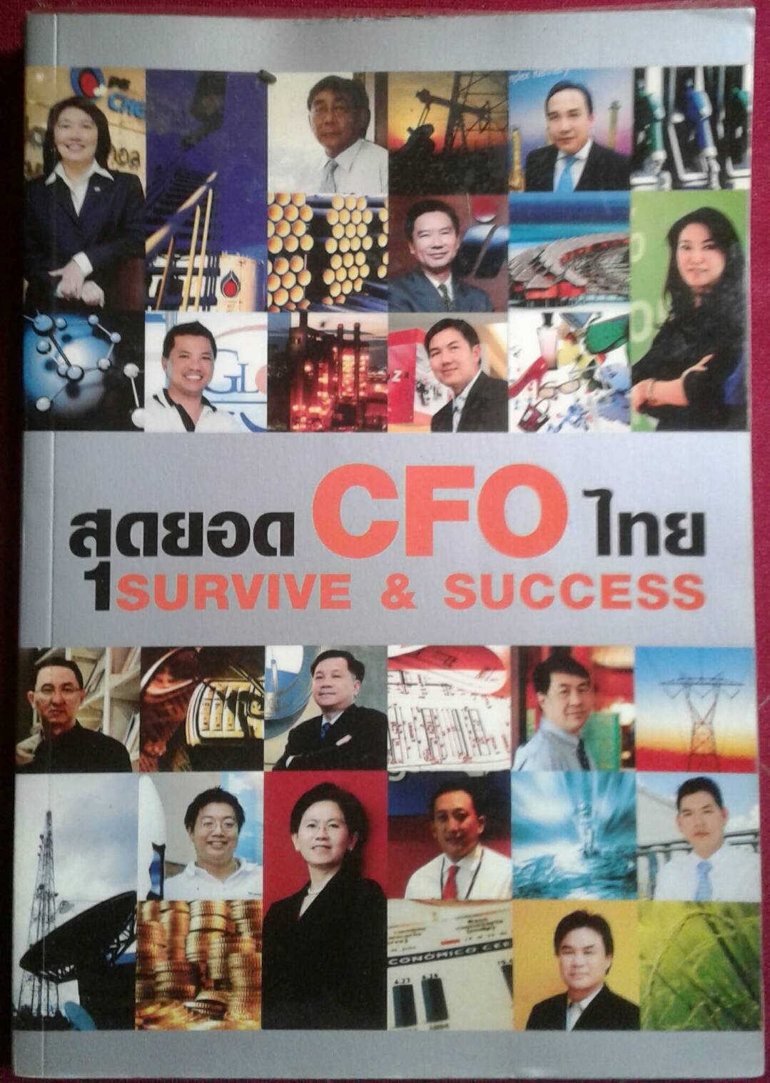 สุดยอด CFO ไทย SURVIVE & SUCCESS : ภัชราพร ช้างแก้ว และ ฐิติเมธ โภคชัย เขียน