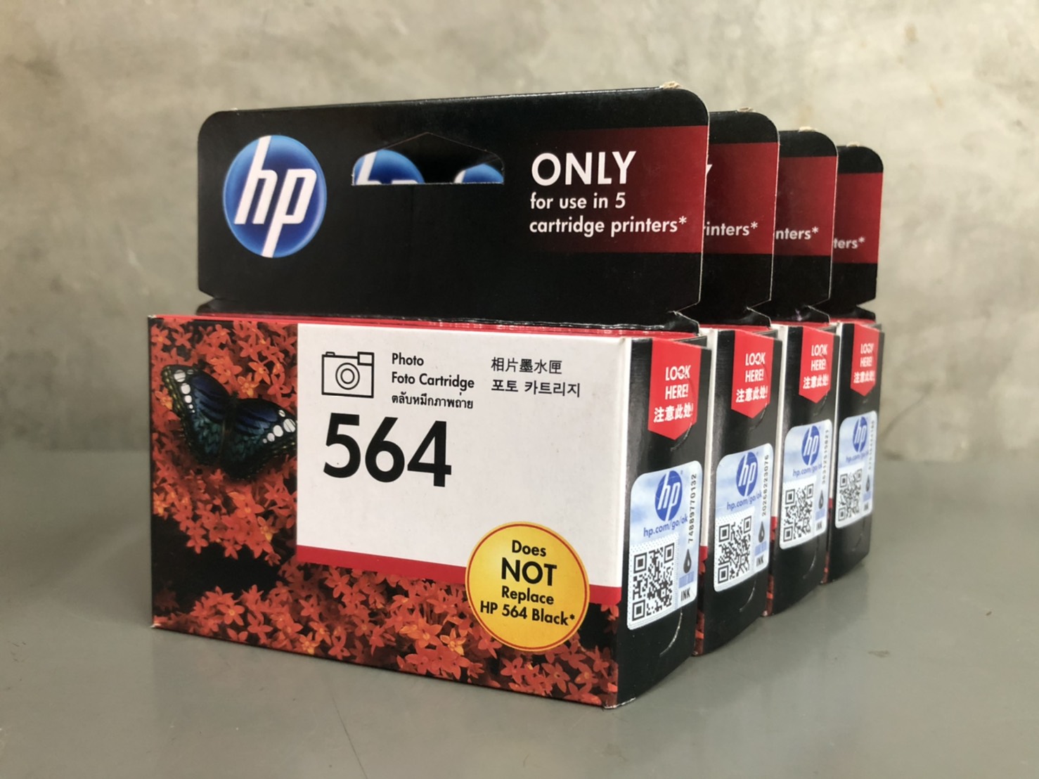 HP 564 Black Photo CB317W ตลับหมึกอิงค์เจ็ท สีดำโฟโต้ ของแท้ Black Photo Inkjet Cartridge