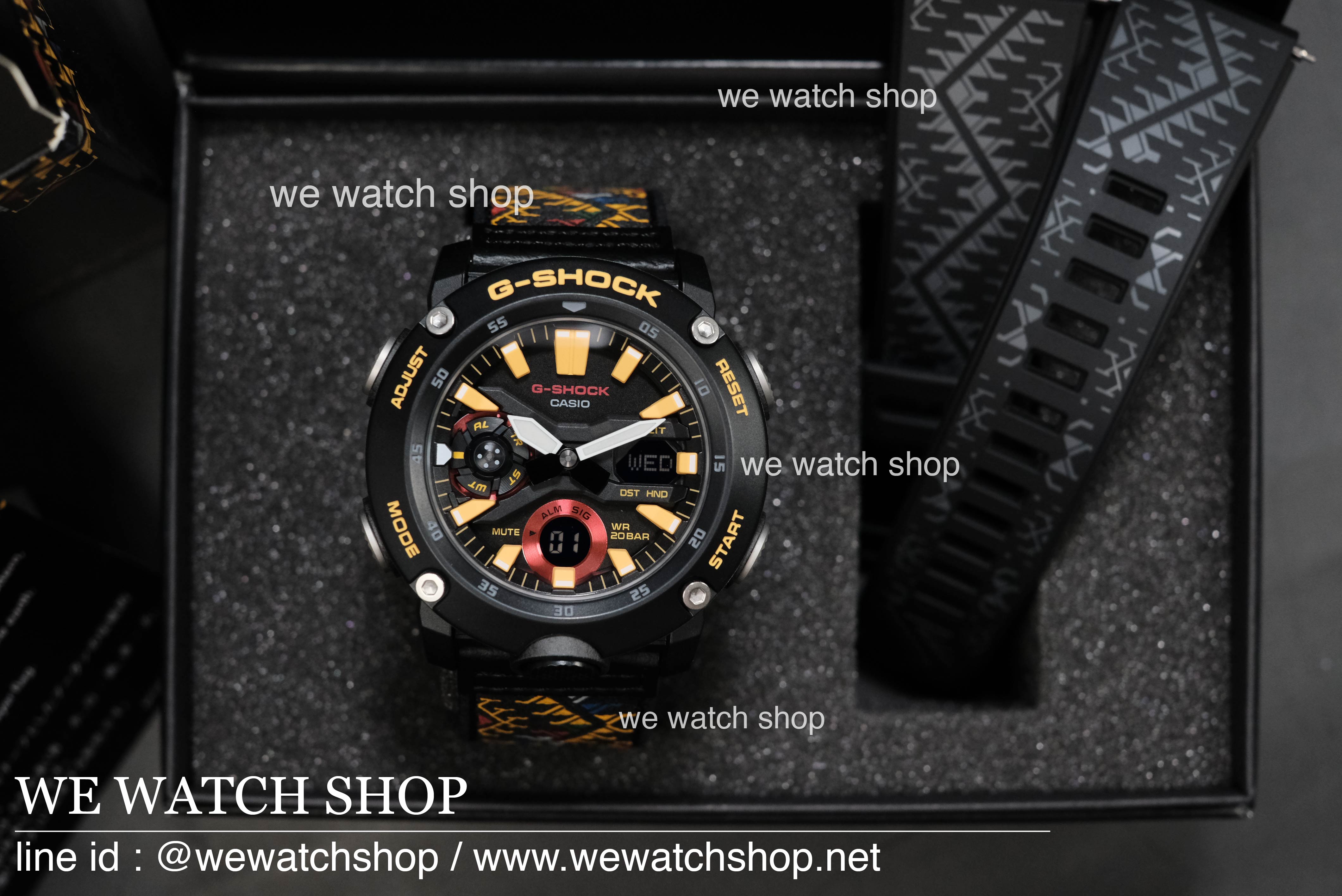 CASIO G-SHOCK รุ่น GA-2000BT-1ADR สีดำ Limited edition สินค้าใหม่ ของแท้ รับประกันศูนย์ CMG