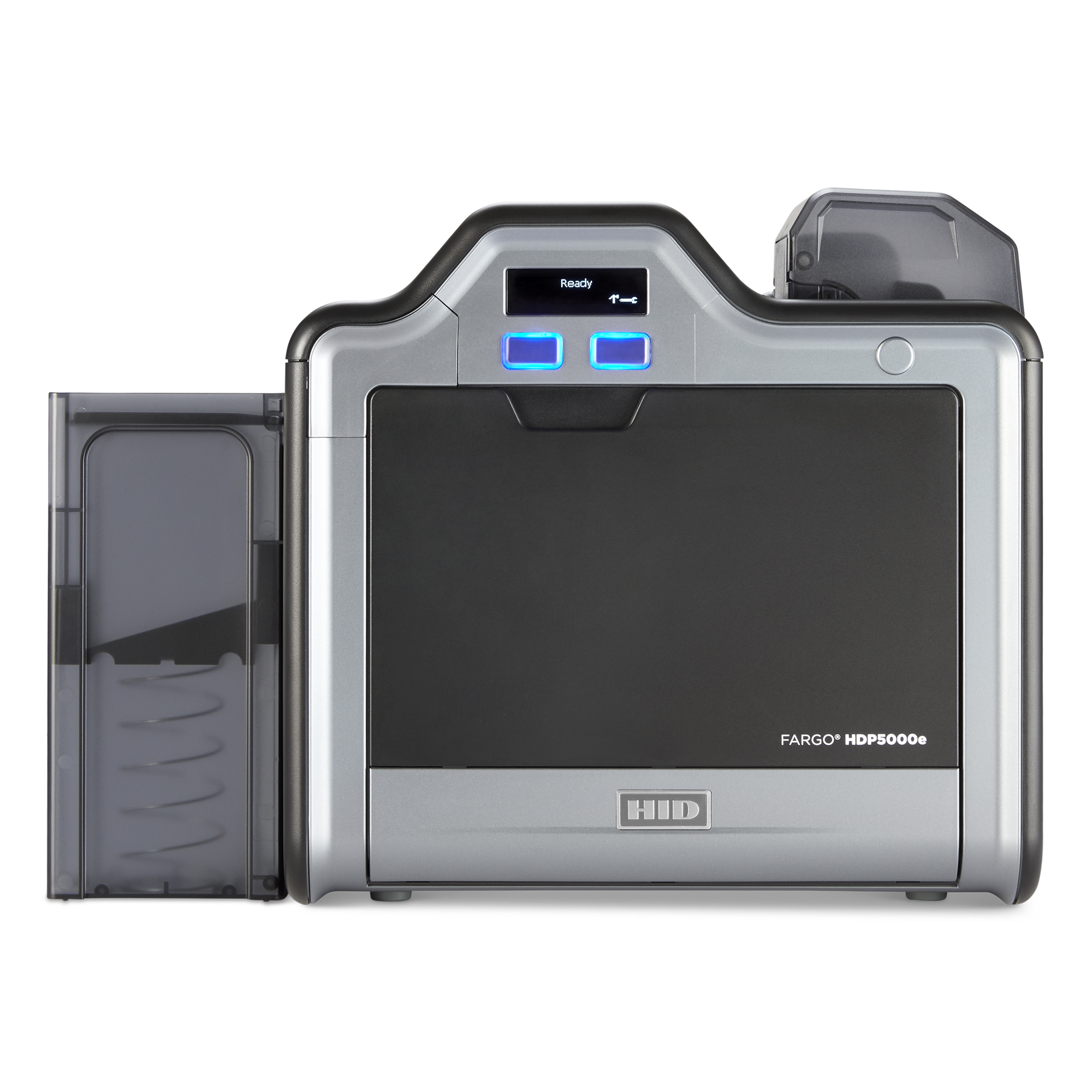 HID Fargo HDP5000e เครื่องพิมพ์บัตรพลาสติก เครื่องพิมพ์บัตรประจำตัว Plastic card PVC printer Resin Thermal Transfer