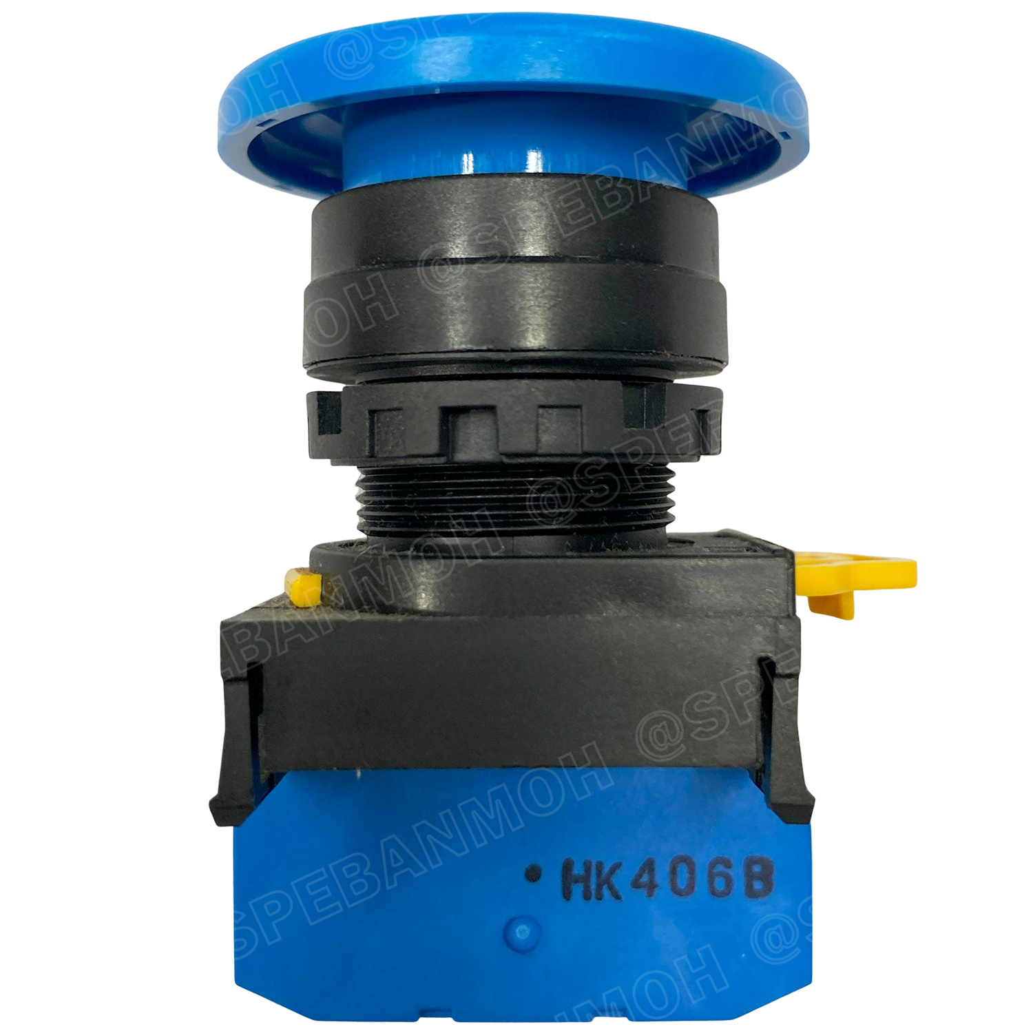 [ 1ชิ้น ] YW1B-A4E10 สวิทช์ กดติดกดดับ สีน้ำเงิน Blue 1NO IDEC ไอเดค สวิทช์คอนโทรล 22mm Push Button Switch สวิทช์ไฟ กดค้าง Maintained สวิทช์กด คอนแท็คเสริม NO สวิทช์ไฟฟ้า 22 มิล Control Switches สวิทช์หน้าตู้ 22มิล