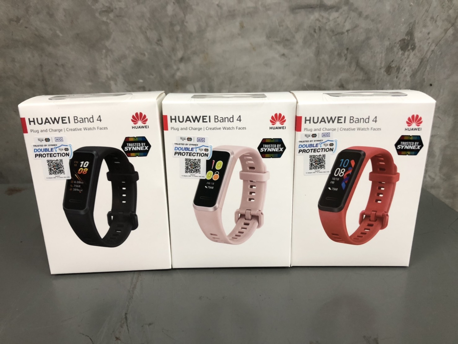 HUAWEI Band 4 ชาร์จได้ง่าย ใช้ได้นาน รับประกันศูนย์ไทย 1 ปี (12-month warranty by Huawei)