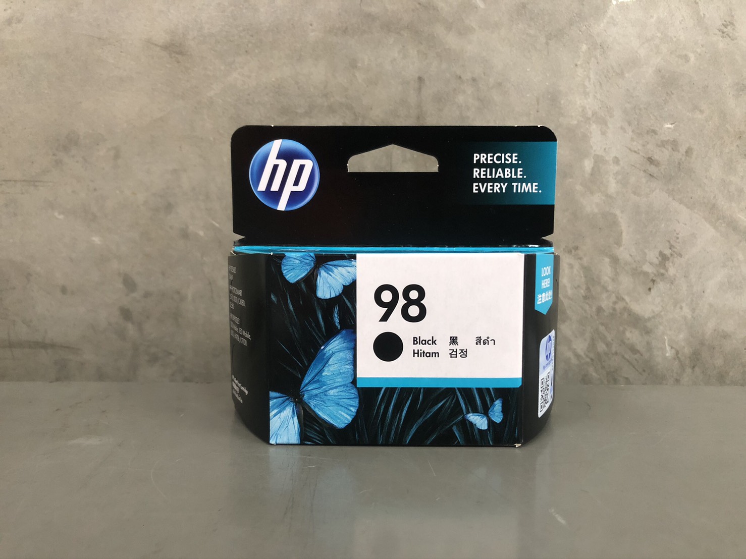 HP 98 Black C9364W ตลับหมึกอิงค์เจ็ท สีดำ ของแท้ Black Inkjet Cartridge (C9364W)