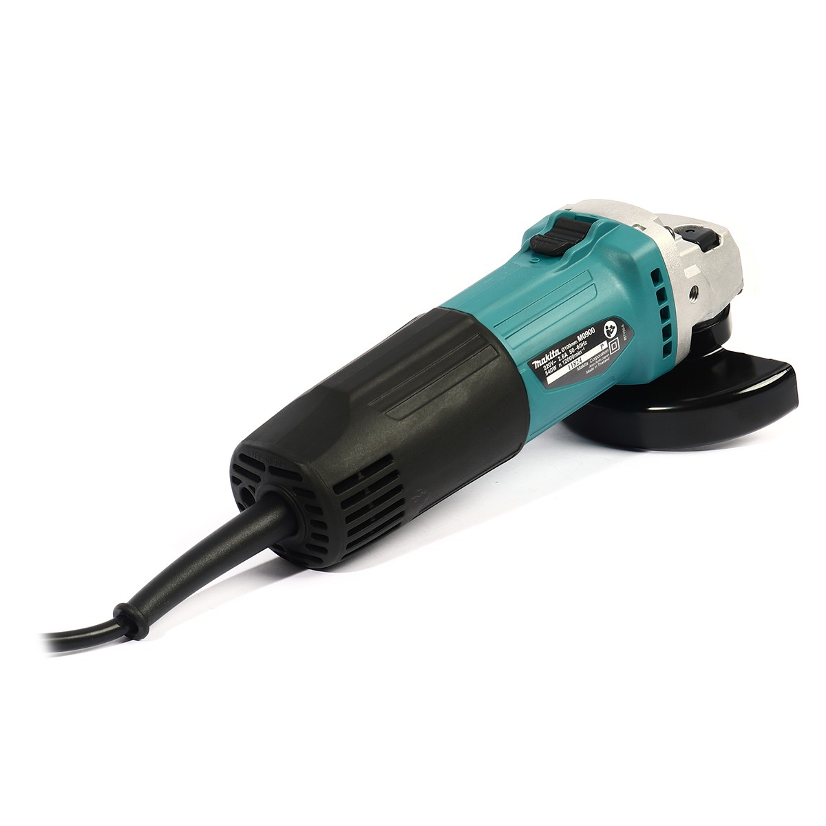 MAKITA M0900B เครื่องเจียร 4นิ้ว (100 มิล) 540 วัตต์ สวิตช์หน้าด้านบน ไม่มีด้ามข้าง