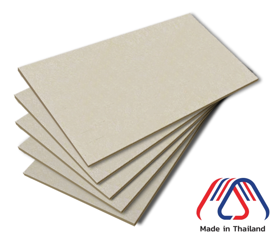 แผ่นบอร์ดขอบเรียบ 120*240*20 cm. สีธรรมชาติ เฌอร่า