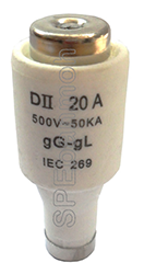 [ 5ชิ้น ] ฟิวส์กระเบื้อ-DII-16A