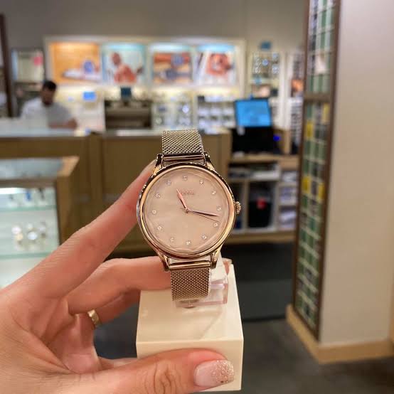 FOSSIL FOSSIL Laney Three-Hand Pastel 