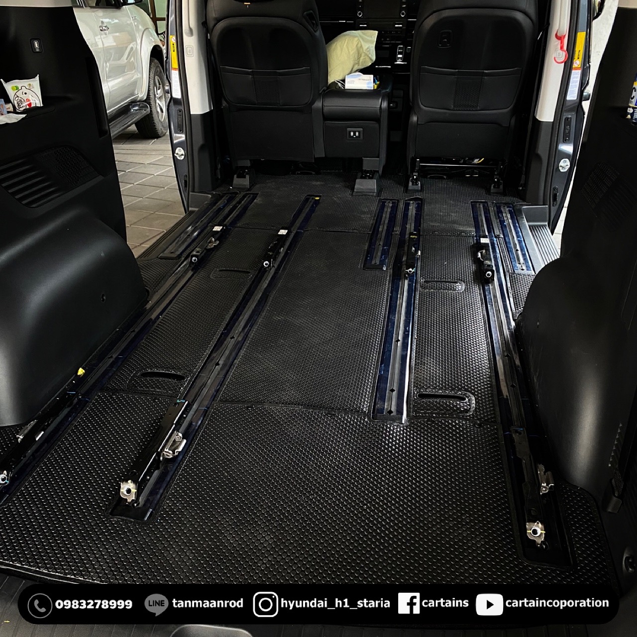 ต่อราง หน้า หรือ หลัง รถฮุนได hyundai h1 และ staria