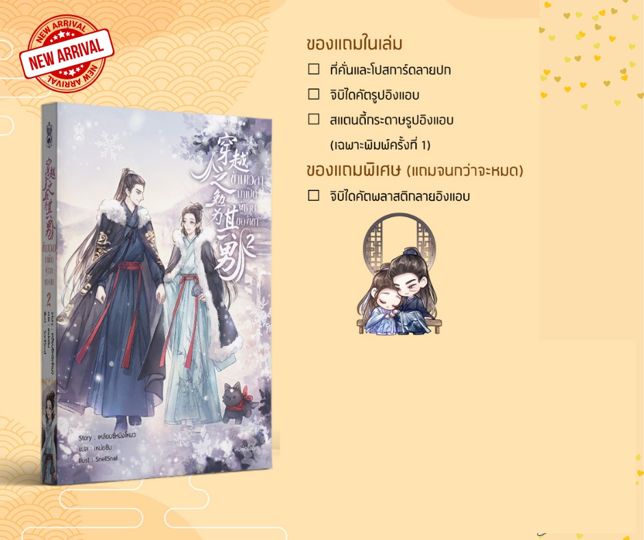 (แยกเวลา) ข้ามเวลามาเป็นผู้ชายของเขา เล่ม 1 - 4 (จบ(รอบจอง)