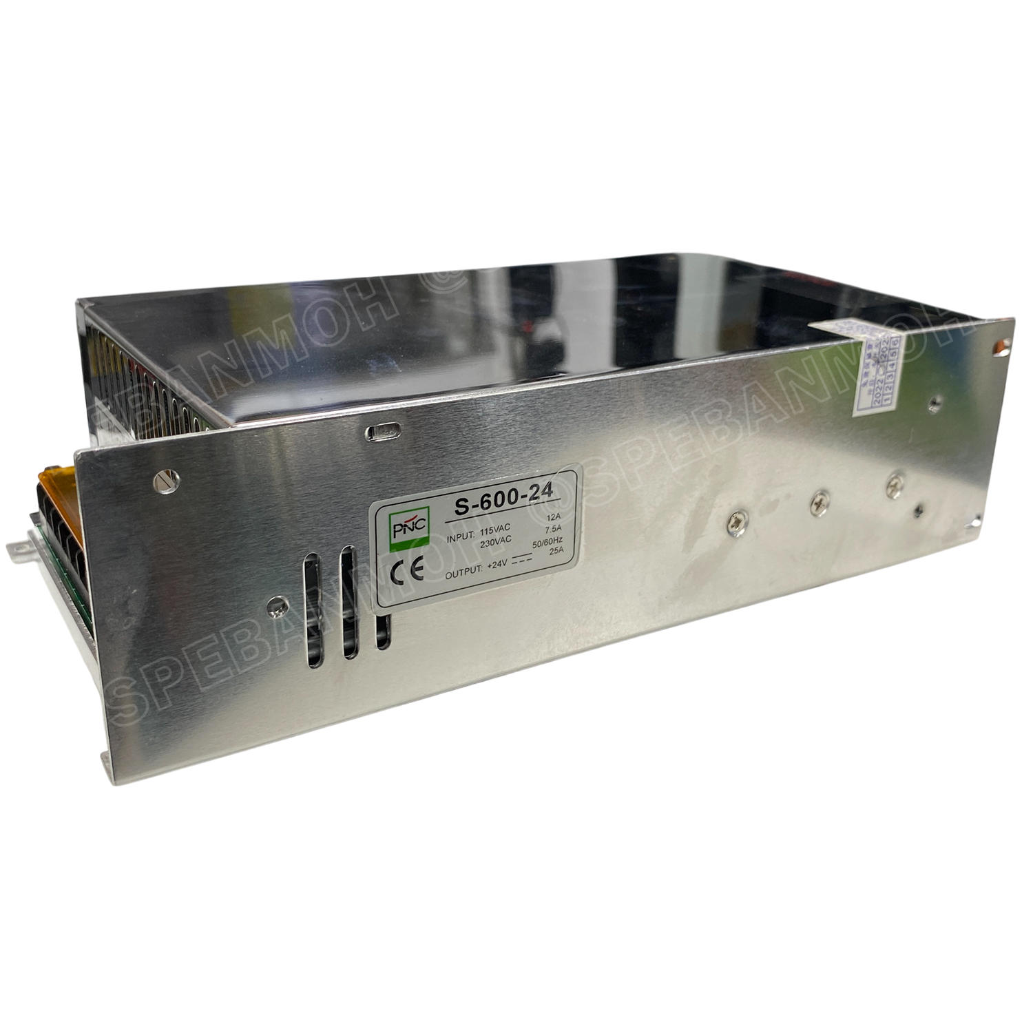 [ 1 ชิ้น ] S-600-24 Switching Power Supply สวิทช์ชิ่ง พาวเวอร์ซัพพลาย 24V 25A 600W Switching Power Supply 600วัตต์ แหล่งจ่ายไฟ แบบสวิตชิ่ง 24 โวลต์ ซัพพลายจ่ายไฟ Output 24VDC เพาเวอร์ซัพพลาย โวลต์ ดีซี ตัวแปลงไฟ หม้อแปลง ไฟเข้า 110V / 220V AC to 24V DC