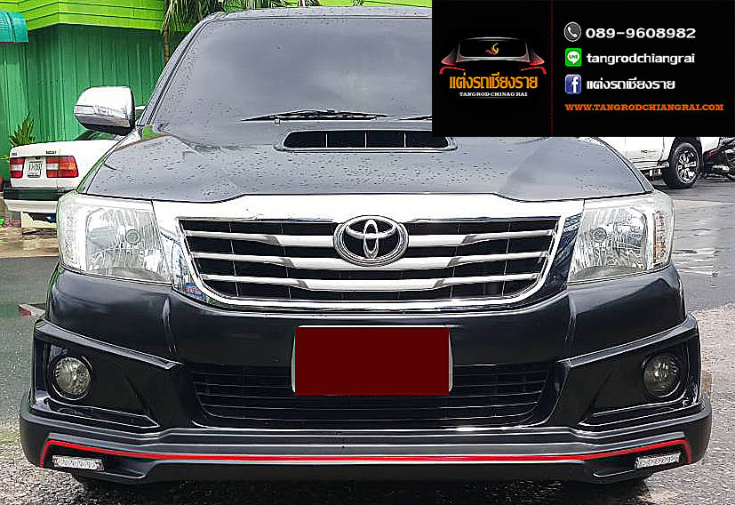 สกิร์ตหน้า TRD Sportivo-ตัวต่ำ สำหรับ VIGO Champ 2012