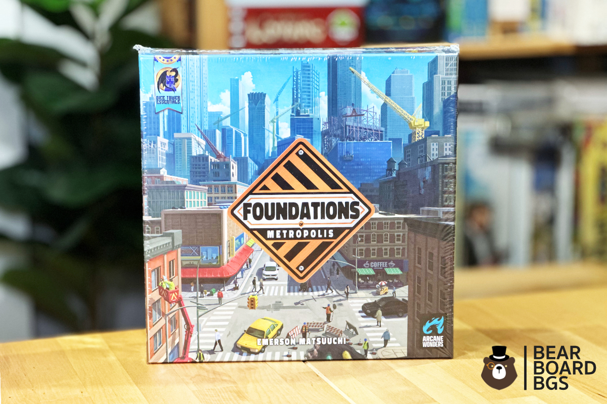 Foundations of Metropolis บอร์ดเกมของแท้
