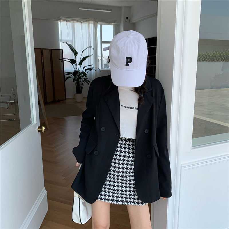 Basic blazer เสื้อคลุมเบลเซอร์ทรงสูท