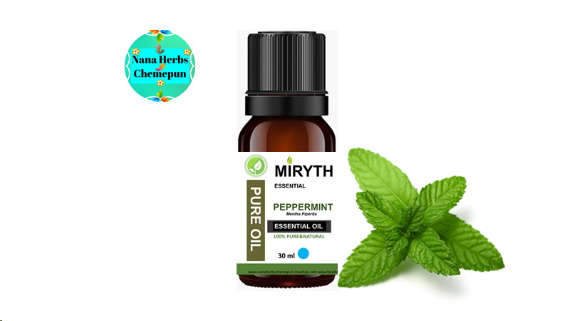 น้ำมันหอมระเหยเปปเปอร์มิ้นต์แท้ 100%, Peppermint Pure Essential Oil