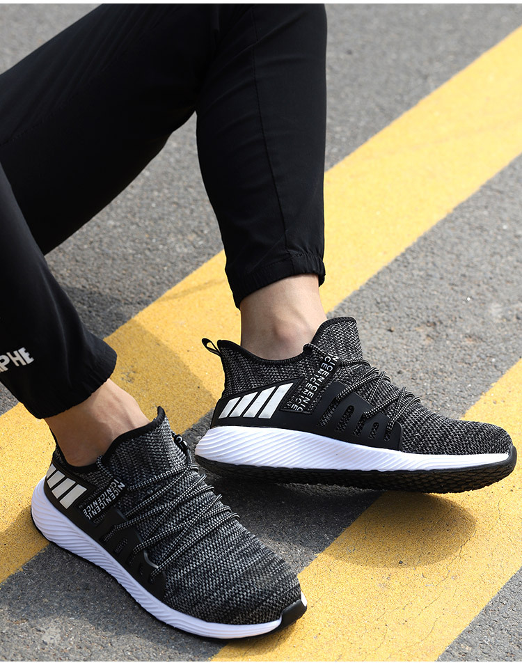 HOT SPORT NO.5 รองเท้าเซฟตี้ผ้าใบ หัวเหล็ก ดีไซน์สปอร์ต