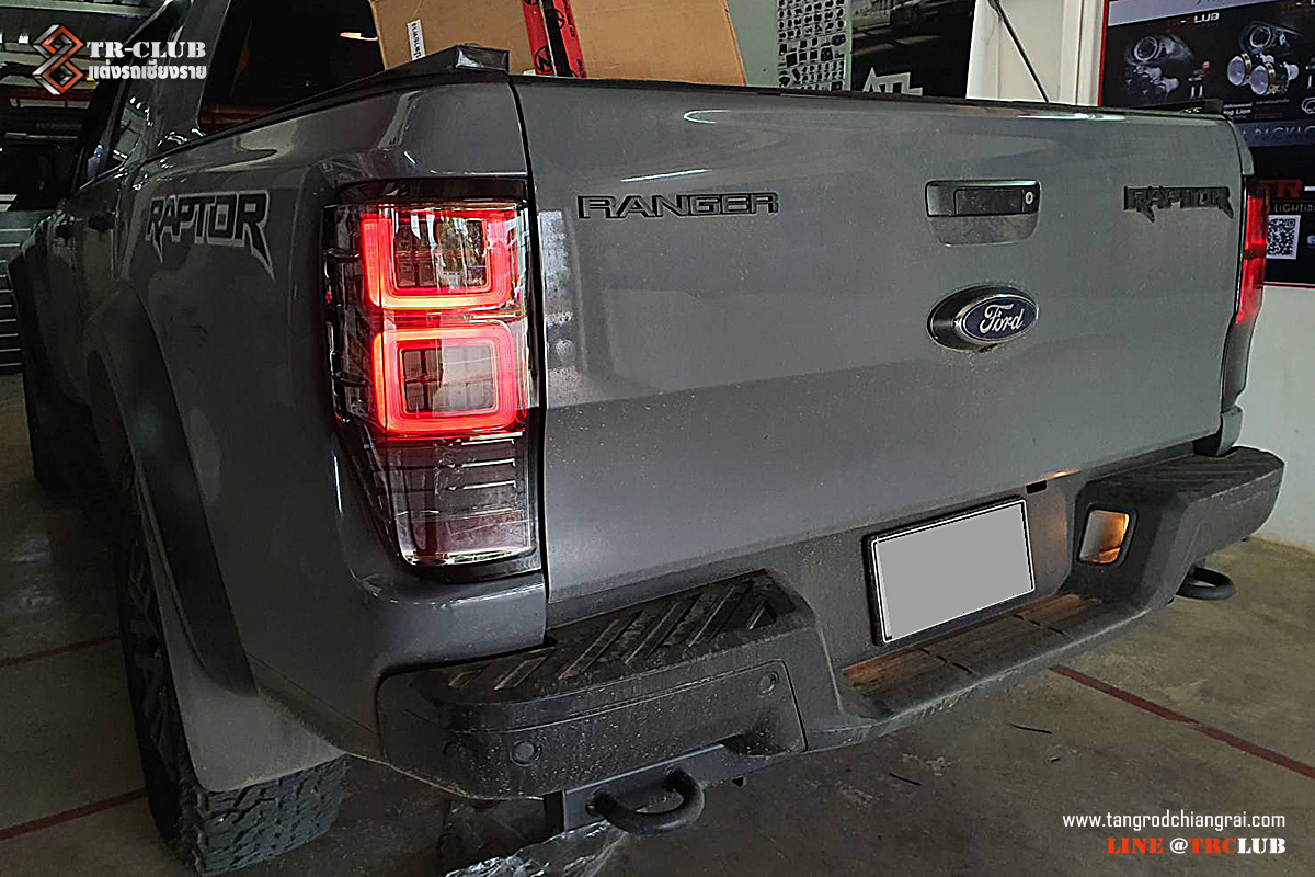โคมไฟท้ายแบบ Full LED VLAND แท้ รุ่นโคมดำ/โคมใส รับประกัน 1 ปี Ford Ranger 2015-2021