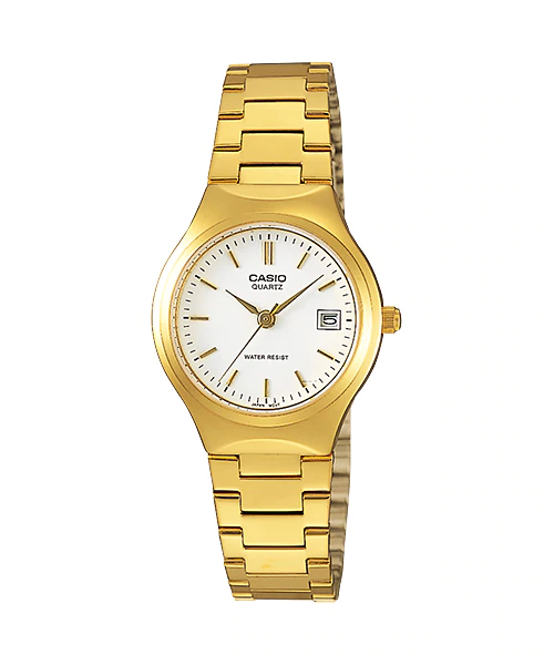 CASIO Standard รุ่น LTP-1170N-7ARDF สายสแตนเลส สีทอง จอขาว สินค้าใหม่ ของแท้ รับประกันศูนย์ CMG
