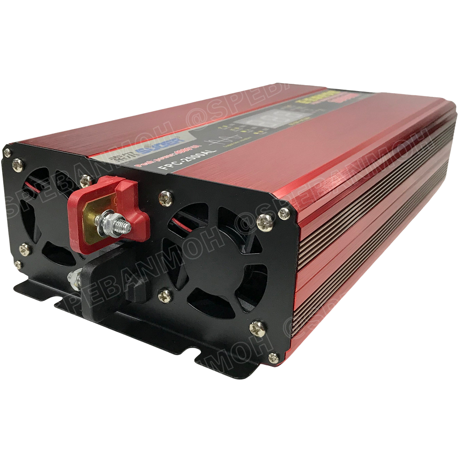 FPC-2000AL-V.2 อินเวอร์เตอร์ แปลงไฟ 12V ออก 220V รุ่นใหม่ มีหน้าจอแสดงผล LED Inverter ยี่ห้อ SUOER FPC-2000AL 2000W 12V to 220V off grid inverter pure sine power inverters FPC-2000 อินเวอร์เตอร์ เพียวไซน์เวฟ SUOER หม้อแปลง 12V to 220V อุปกรณ์แปลงไฟ